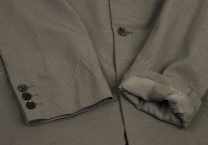 Y's for men Welt Pocket Wool Gabardine Jacket Mocha Size 2