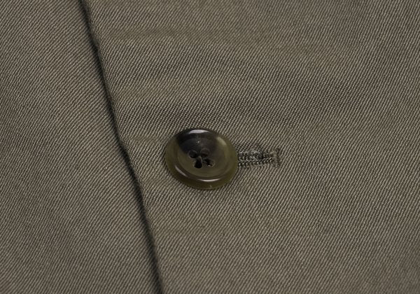 Y's for men Welt Pocket Wool Gabardine Jacket Mocha Size 2