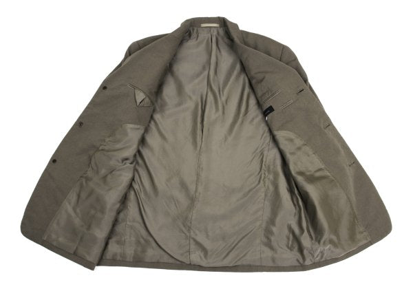 Y's for men Welt Pocket Wool Gabardine Jacket Mocha Size 2