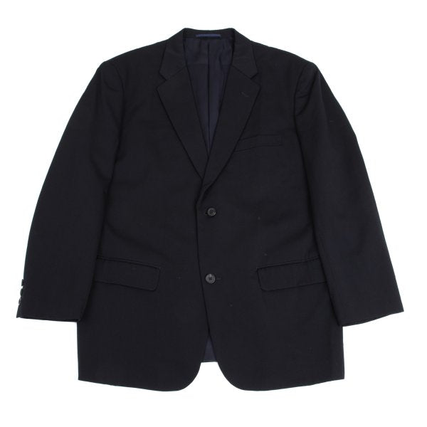 Y's for men 95AW Wool Gabardine Tailored Blazer Navy Size M