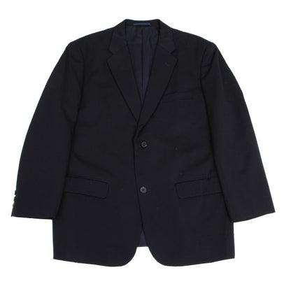 Y's for men 95AW Wool Gabardine Tailored Blazer Navy Size M