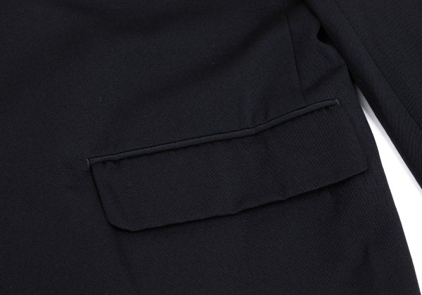 Y's for men 95AW Wool Gabardine Tailored Blazer Navy Size M