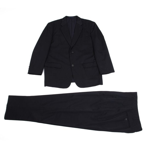 Y's for men 95AW Wool Gabardine Tailored Blazer Navy Size M