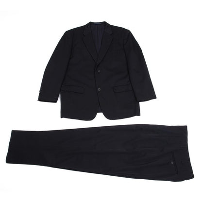 Y's for men 95AW Wool Gabardine Tailored Blazer Navy Size M