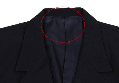 Y's for men Zip Design Wool Gabardine Jacket Navy Size S