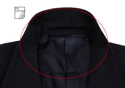 Y's for men Zip Design Wool Gabardine Jacket Navy Size S
