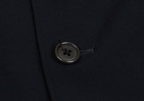 Y's for men Zip Design Wool Gabardine Jacket Navy Size S