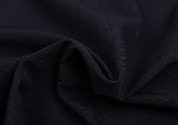 Y's for men Zip Design Wool Gabardine Jacket Navy Size S