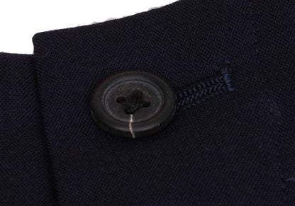 Y's for men 93SS Summer Wool Tuck Tapered Pants Navy Size S