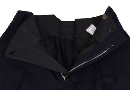 Y's for men 93SS Summer Wool Tuck Tapered Pants Navy Size S