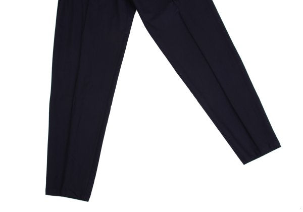 Y's for men 93SS Summer Wool Tuck Tapered Pants Navy Size S
