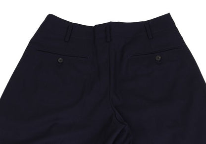 Y's for men 93SS Summer Wool Tuck Tapered Pants Navy Size S
