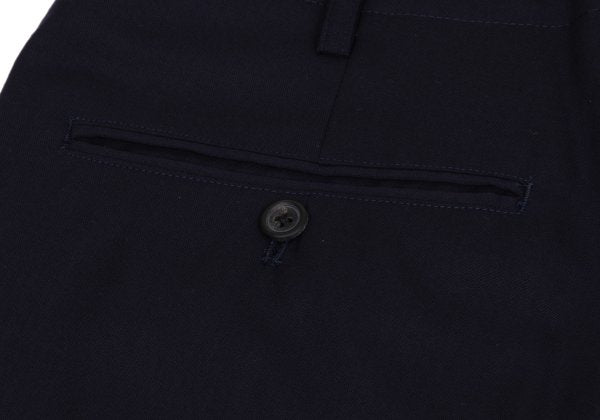 Y's for men 93SS Summer Wool Tuck Tapered Pants Navy Size S
