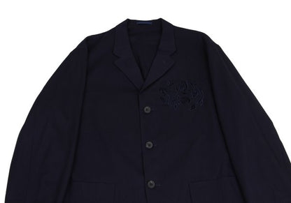 Y's for men 93SS Summer Wool Flower Cutout Setup Navy Size M