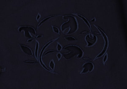 Y's for men 93SS Summer Wool Flower Cutout Setup Navy Size M