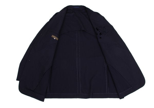 Y's for men 93SS Summer Wool Flower Cutout Setup Navy Size M