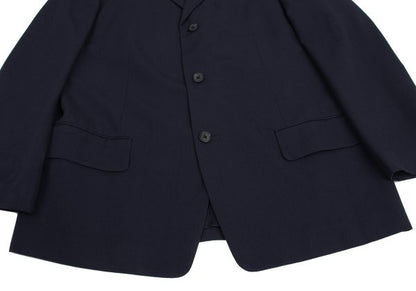 Y's for men Wool Gabardine Tailored Blazer Navy Size 3