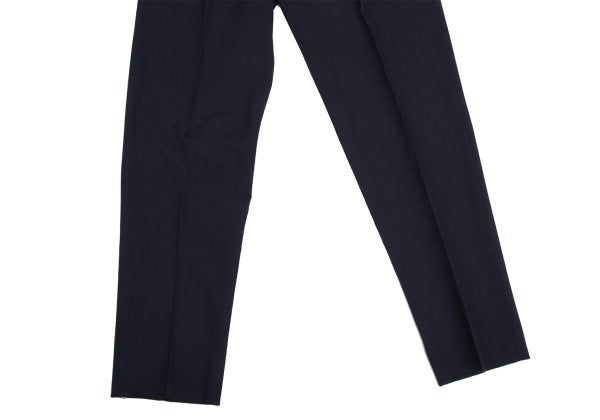 Y's for men Navy Wool Gabardine Tuck Tapered Pants Size 2