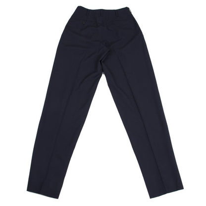 Y's for men Navy Wool Gabardine Tuck Tapered Pants Size 2