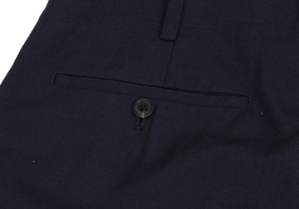 Y's for men Navy Wool Gabardine Tuck Tapered Pants Size 2