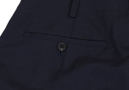 Y's for men Navy Wool Gabardine Tuck Tapered Pants Size 2