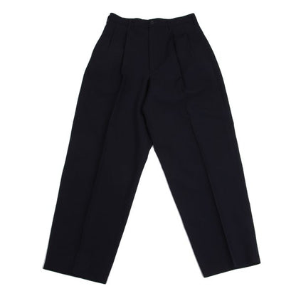 Y's for men Wool Gabardine Tuck Tapered Pants Navy Size M