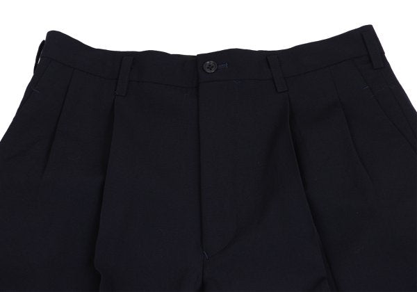 Y's for men Wool Gabardine Tuck Tapered Pants Navy Size M