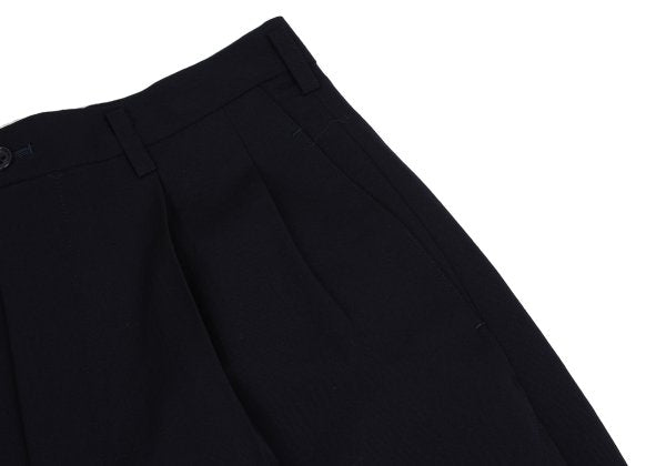 Y's for men Wool Gabardine Tuck Tapered Pants Navy Size M