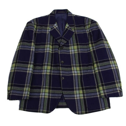COMME des GARCONS HOMME PLUS Wool Flannel Jacket Navy Size S