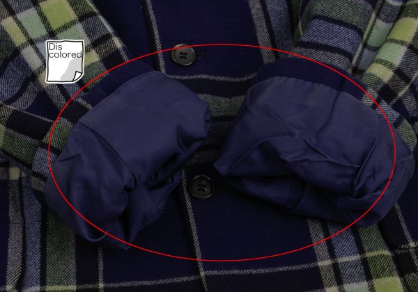 COMME des GARCONS HOMME PLUS Wool Flannel Jacket Navy Size S