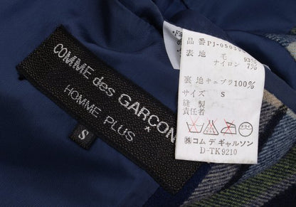 COMME des GARCONS HOMME PLUS Wool Flannel Jacket Navy Size S