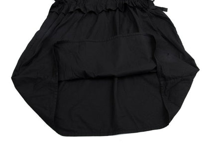 ISSEY MIYAKE 19SS High Neck Short Sleeve Dress Black Size 2