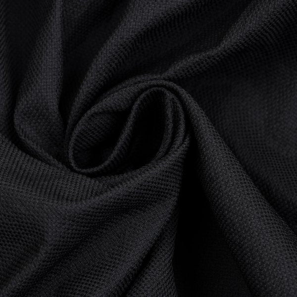 ISSEY MIYAKE 19SS High Neck Short Sleeve Dress Black Size 2