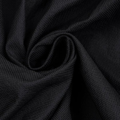 ISSEY MIYAKE 19SS High Neck Short Sleeve Dress Black Size 2