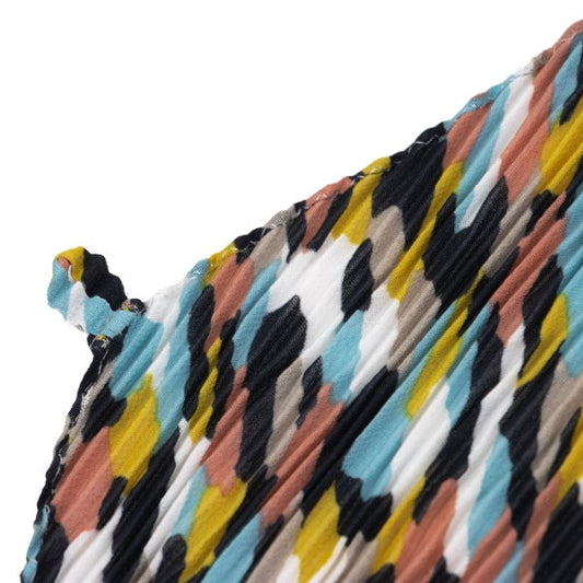 ISSEY MIYAKE Pleated All-Over Scarf Multi