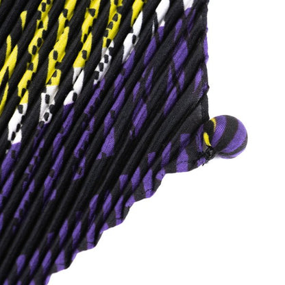 ISSEY MIYAKE Pleated Scarf Purple