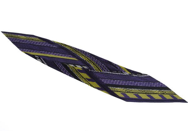 ISSEY MIYAKE Pleated Scarf Purple