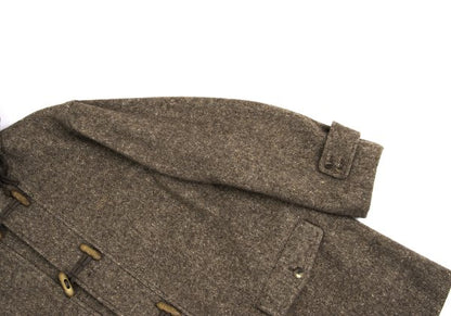 Papas Wool Hooded Duffle Coat Mocha Size 50L