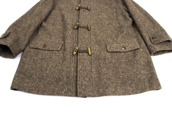 Papas Wool Hooded Duffle Coat Mocha Size 50L