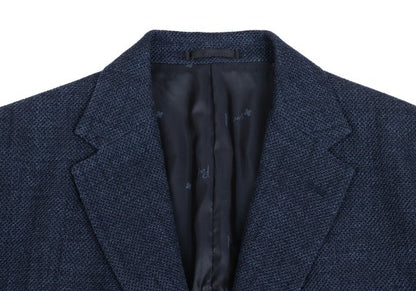 Papas Vitale Barberis Canonico Silk Blend Blazer Navy Size L