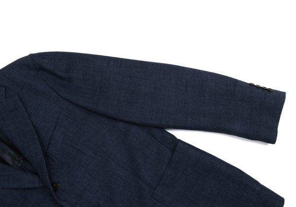Papas Vitale Barberis Canonico Silk Blend Blazer Navy Size L