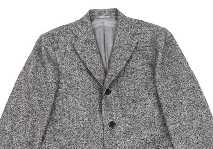 Papas SOLBIATI Wool Blend Flap Pocket Blazer Gray Size L
