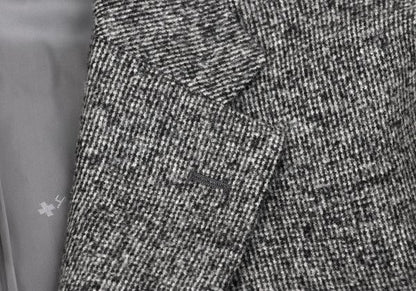 Papas SOLBIATI Wool Blend Flap Pocket Blazer Gray Size L