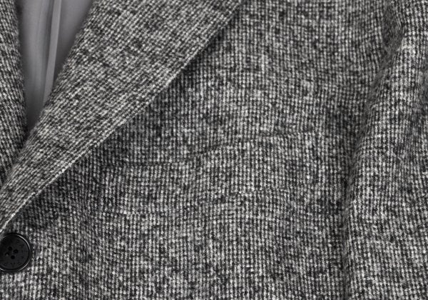 Papas SOLBIATI Wool Blend Flap Pocket Blazer Gray Size L