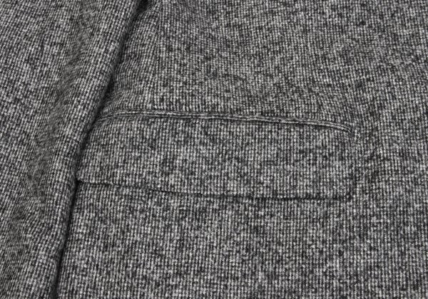 Papas SOLBIATI Wool Blend Flap Pocket Blazer Gray Size L