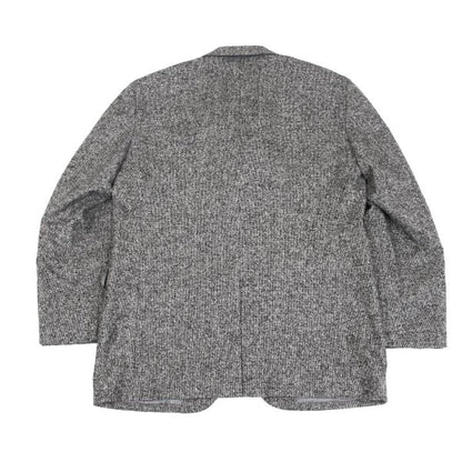 Papas SOLBIATI Wool Blend Flap Pocket Blazer Gray Size L