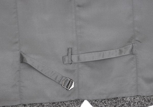 Papas SOLBIATI Wool Blend Gilet Vest Gray Size L