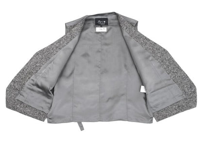 Papas SOLBIATI Wool Blend Three-Piece Suit Gray Size L