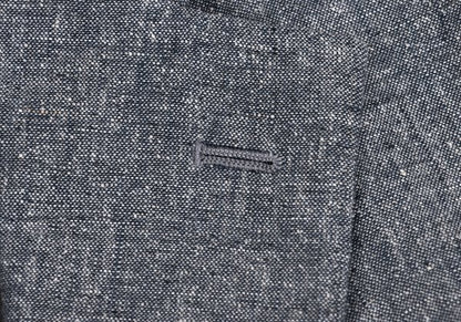 Papas HAVANA Mixed Fabric Blazer White/Navy Size L