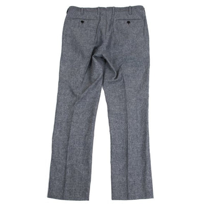 Papas HAVANA Mixed Fabric Center Press White Navy Pants Size L